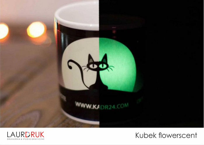 Nadruk na kubku fluorescencyjnym